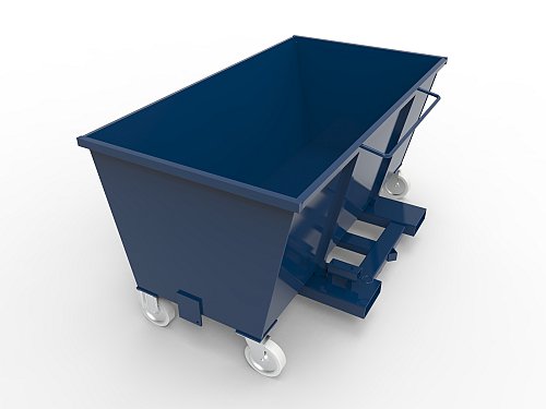 Contenitore Ribaltabile - Portata Lt 750 - Blu