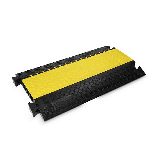 Passacavi a 3 Canali alto 7,5 cm - Defender 3 per Protezione Cavi Professionale