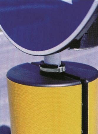 Delineatore di Ostacolo in polietilene rifrangente cl.2