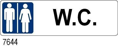 WC - all. 230x70 mm