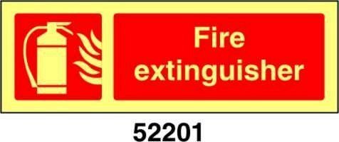 Fire extinguisher - A - PVL 300x100 mm - Conf 10 pz.