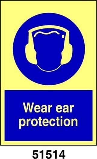 Wear ear protection