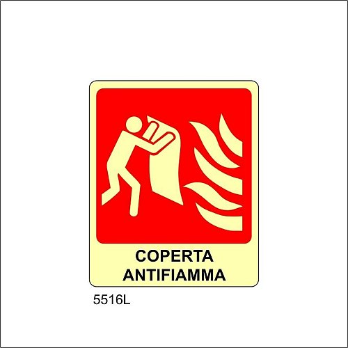 Coperta Antifiamma Luminescente