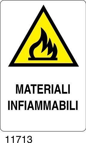 Materiali Infiammabili - A - Polionda 350x500 mm