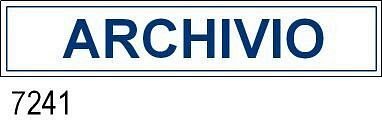 Archivio all. 400x80 mm