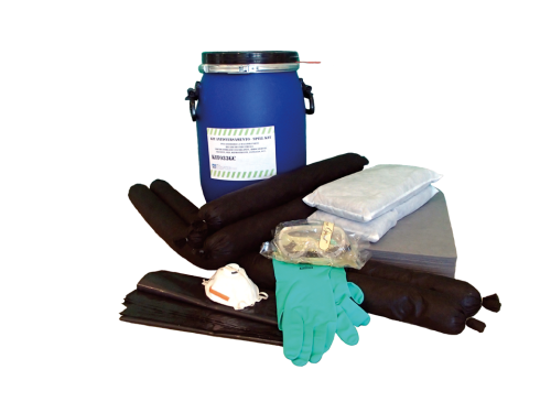Kit antisversamento universali contenitori cilindrici omologati ONU
