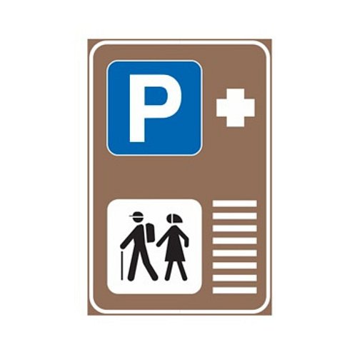 Parcheggio di scambio in corr. di itinerari turistici