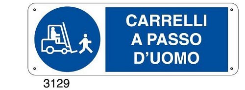 Carrelli a passo d'uomo - C - Alluminio 330x500 mm