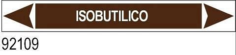 Isobutilico - etichetta - B - PVC adesivo - 350x60 mm