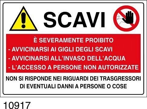 Scavi - A - Alluminio - 500x330 mm.