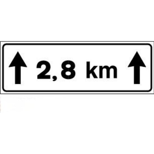 2.8 Km - C - Alluminio CL.2 105x35 cm