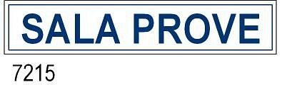 Sala Prove all. 400x80 mm