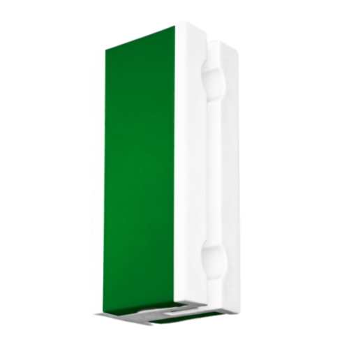 Distanziale fisso universale per soffitto, parete e bandiera - Verde