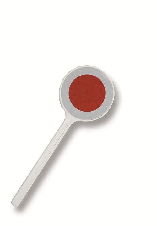 Paletta Segnaletica rifrangente cl.1 - Rifrangente classe 1 ROSSO/ROSSO