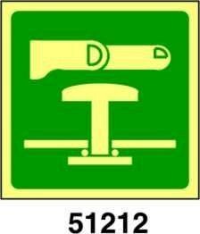 Emergency stop - A - ADL 100x100 mm - Conf 10 pz.