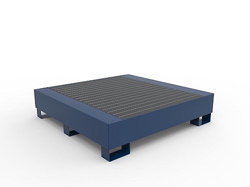 VASCA ECOLOGICA FISSA DA 4 FUSTI - CAPACITÀ LT 350