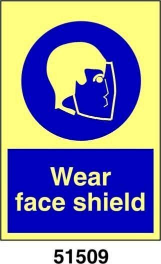 Wear face shield - A - ADL 150x200 mm - Conf 10 pz.