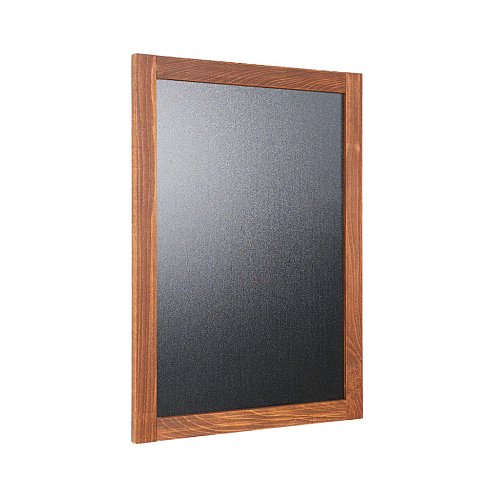 Lavagna Nera con Cornice in Legno EASY