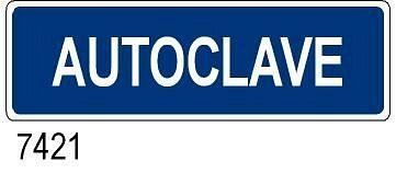 Autoclave - A - PVC Adesivo - 350x125 mm - Conf 10 pz.