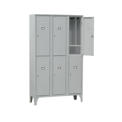 Armadietto sovrapposto con tramezza e porta scarpe 3 Colonne con volume: 0,94 mc