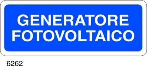 Generatore fotovoltaico