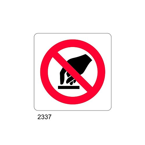 Divieto di uso alle persone non autorizzate - B - Alluminio 165x165 mm