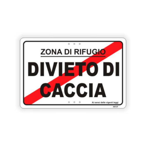 Divieto di caccia zona di rifugio