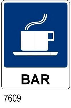 Bar - A - PVC Adesivo - 160x210 mm