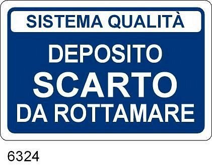 Deposito scarto da rottamare