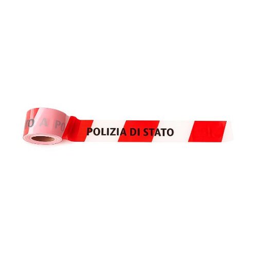 Nastro Segnaletico in Polietilene  personalizzato  - POLIZIA DI STATO