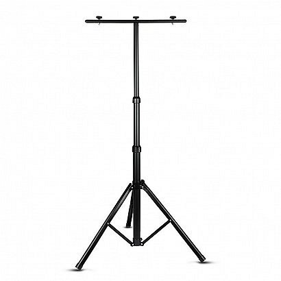 V-TAC Supporto Treppiedi in Alluminio per Fari LED Colore Nero