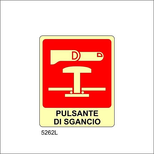 Pulsante di Sgancio Luminescente