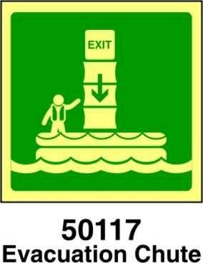 Evacuation chute - B - PVL 300x300 mm