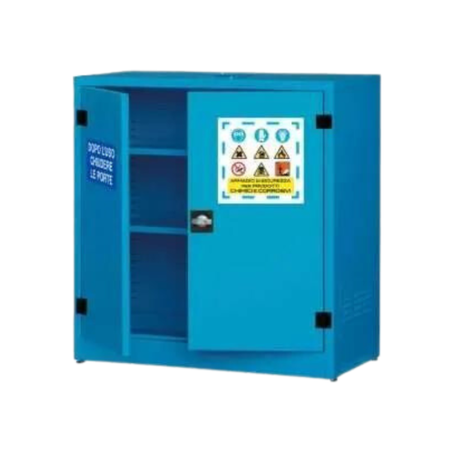 Armadio componibile per liquidi chimici 1075x500x1100 mm