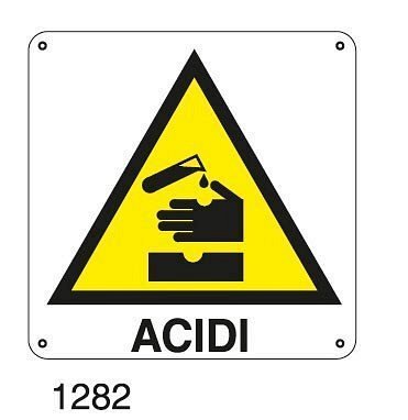 Acidi - A - Alluminio 145x145 mm - Conf 10 pz.