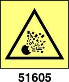 Danger explosive - pericolo esplosione