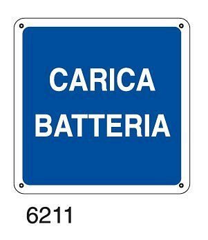 Carica batteria - D - Alluminio 370x370 mm - Conf 10 pz.