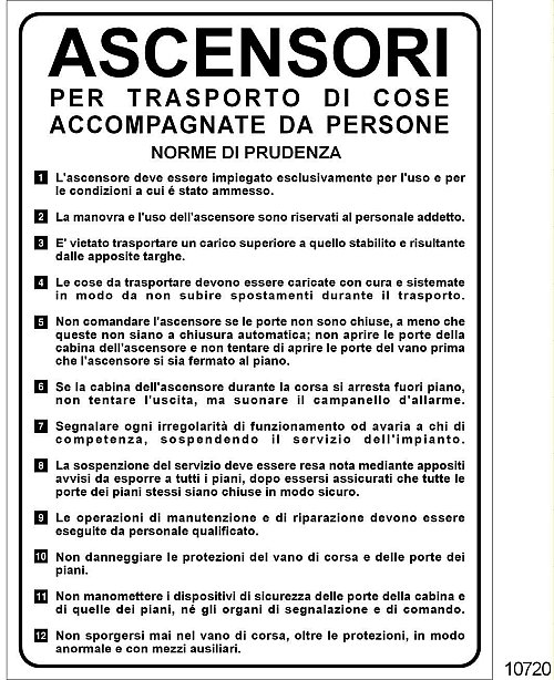 Ascensori (per trasporto di cose e persone)