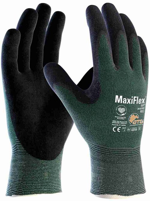 Guanti ATG MAXIFLEX CUT Rivestimento palmo - Taglia S