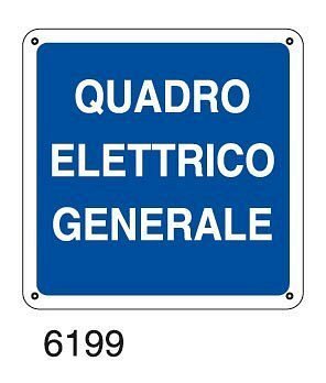 Quadro elettrico generale - D - Alluminio 370x370 mm