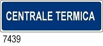 Centrale Termica - A - Alluminio - 350x125 mm - Conf 10 pz.