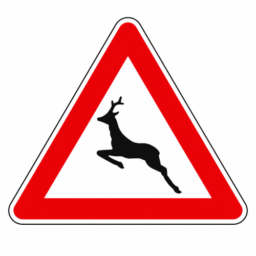 Animali selvatici vaganti - A - Alluminio CL.2 60cm