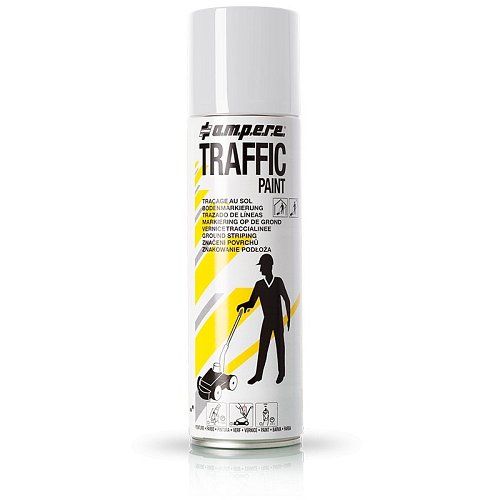 TRAFFIC PAINT bombolette vernice per macchinetta traccialinee - Bianco - 1 Bomboletta