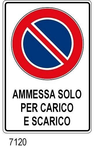 Ammessa solo per carico e scarico