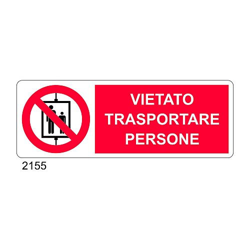 Vietato trasportare persone