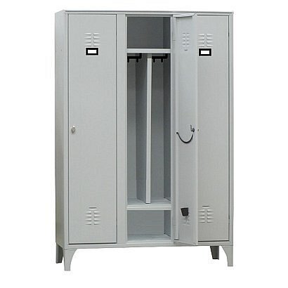 Armadietto con tramezza e porta scarpe 3 colonne con volume: 0,94 mc