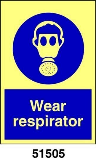 Wear respirator - B - PVL 200x250 mm