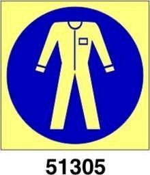 Wear protective clothing - indossare indumenti protettivi