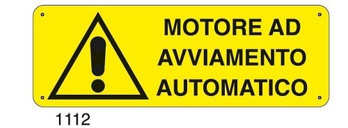 Motore ad avviamento automatico - E - Alluminio 500x700 mm - Conf 10 pz.