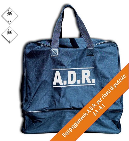 Borsa ADR composizione base classi di pericolo: 2.3 - 6.1